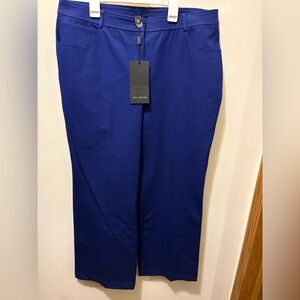 NWT St John Classic Marie pant in cobalt sz 14